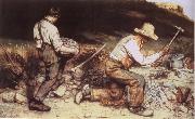 Gustave Courbet The Stone Breakers oil on canvas